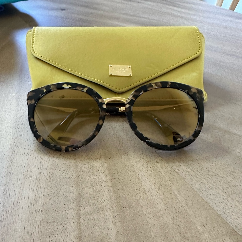 DOLCE&GABBANA Round Brown Mirrored Sunglasses
